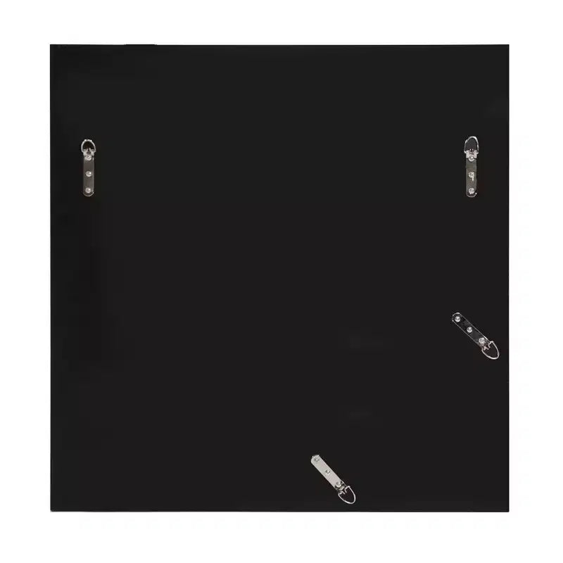 Specchio da Parete Quadrato Convesso Senza Cornice, Vetro, Singolo