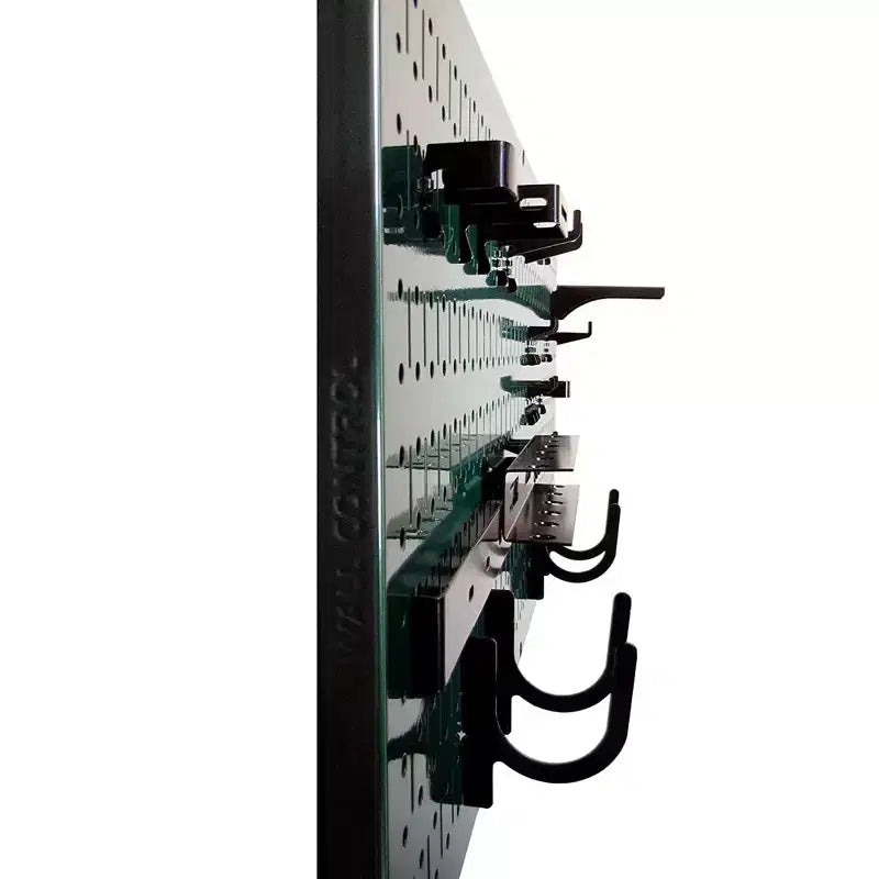 Organizzatore portautensili in metallo con pannello forato, orizzontale, confezione da 3 (colori assortiti)