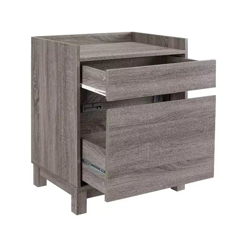 Classificatore laterale a 2 cassetti grigio