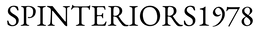 Spinteriors1978 – Home