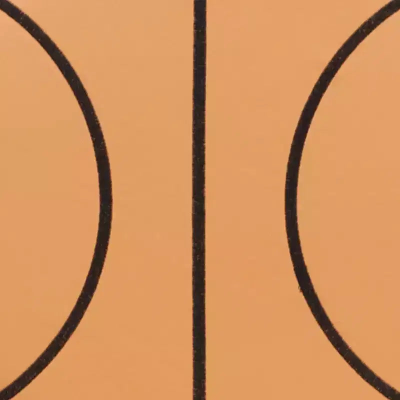 Sedia Girevole da Lavoro Monoposto con Braccioli, Nera e Arancione / Stile Sportivo