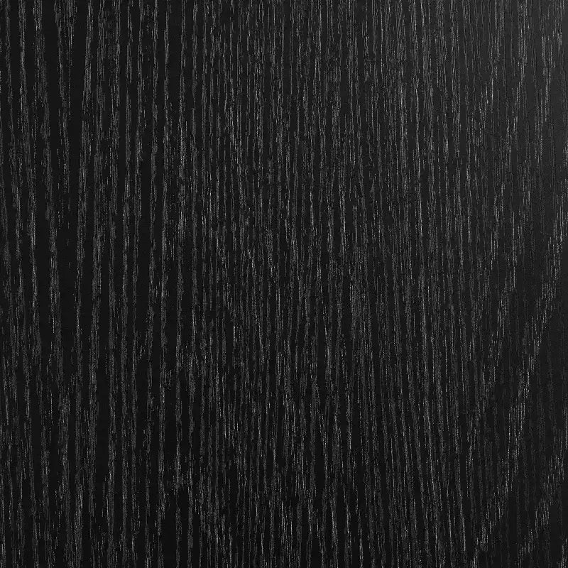 Tavolino nero/noce stile Mid-Century con scomparto aperto, 1 pezzo