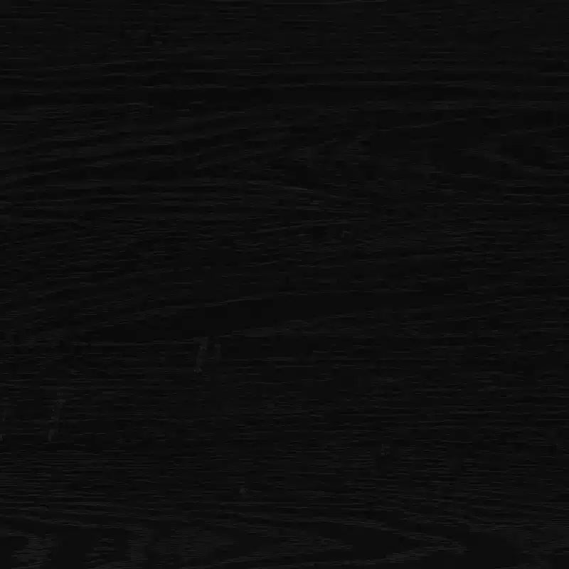 Libreria scanalata da 70", nero / rovere costiero, 3 ripiani con 2 cassetti